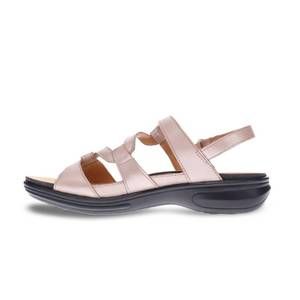 NEW REVERE women's miami sandal in champagne